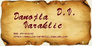 Danojla Varaklić vizit kartica